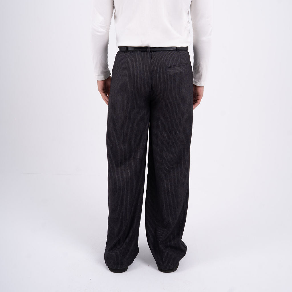 Men Black Tailored Pants