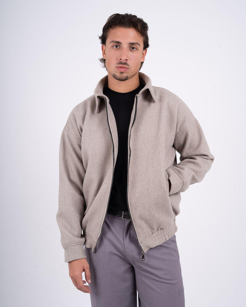 Men Grey Jacket