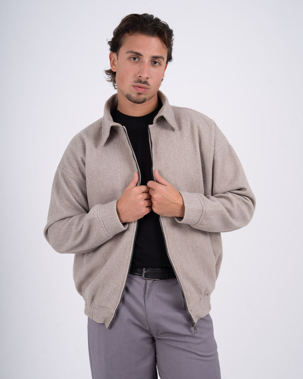Men Grey Jacket